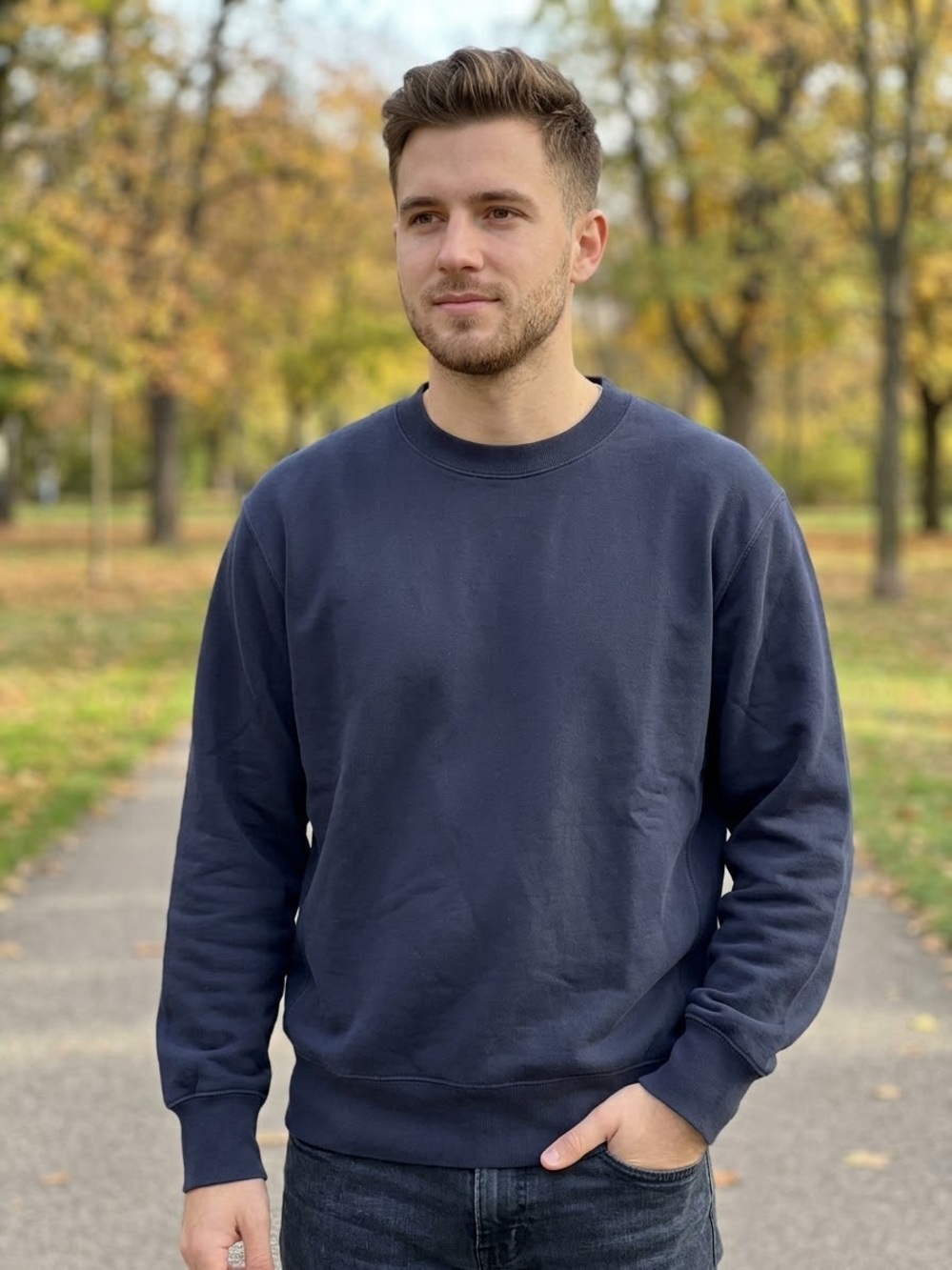 Uniqlo Crewneck Sweatshirt in black small
Like New